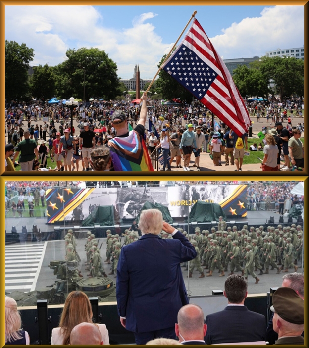 No Kings vs. The Parade of Power